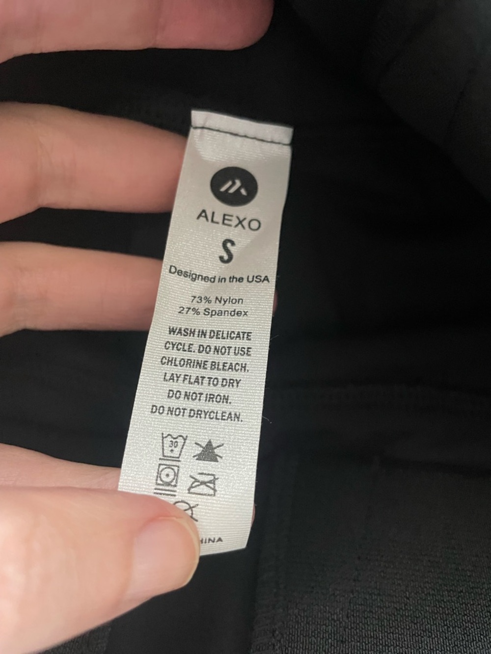 High-Waist Conceal Carry Firearm Leggings with Phone Pocket - Black and Camo - Picture 3 of 5